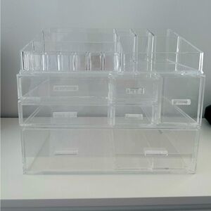 Luxe Acrylic Modular Makeup System, Make-up/Jewelry organizer,by Container Store